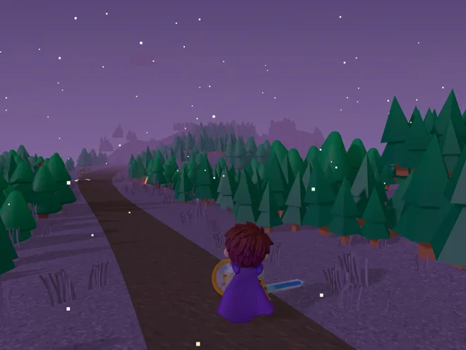 The Fault Fens — a violet twilight swamp of flickering faults