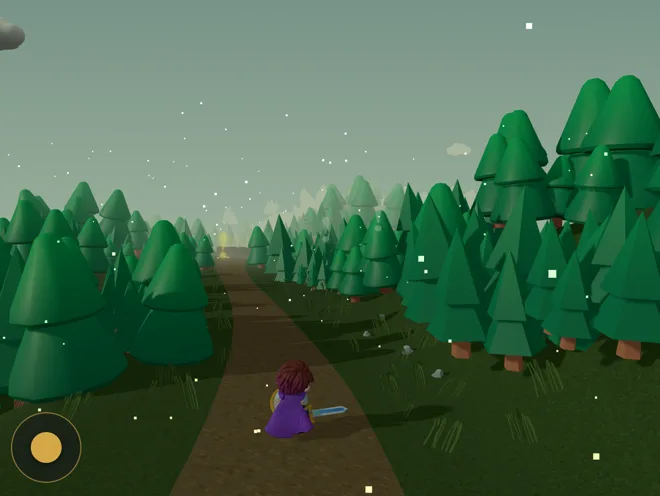 Routed Wilds — deep pine forest